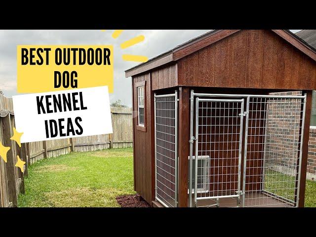 Best Outdoor Dog Kennel Ideas | Jungle Flicks