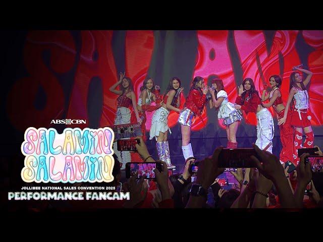 #BINI : 'Salamin, Salamin' at Jollibee National Sales Convention 2025 Performance Fancam