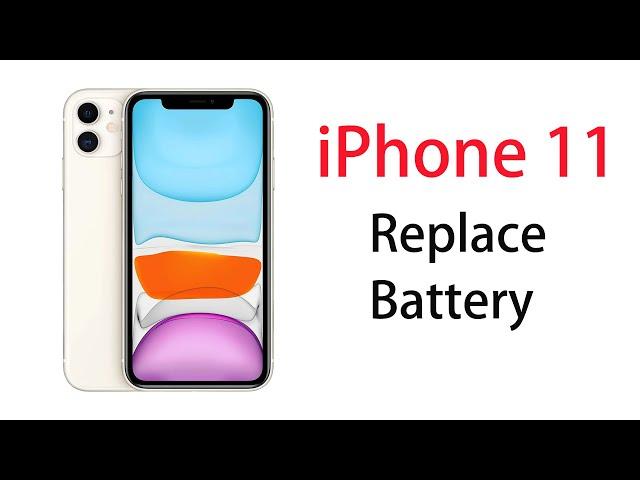 How to replace  battery in your iPhone 11