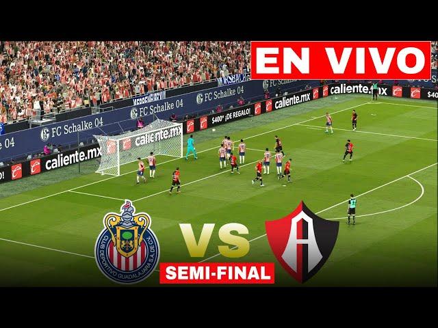 EN VIVO : Chivas vs Atlas | Semifinal Liga MX Apertura 2024 | Transmisión del partido