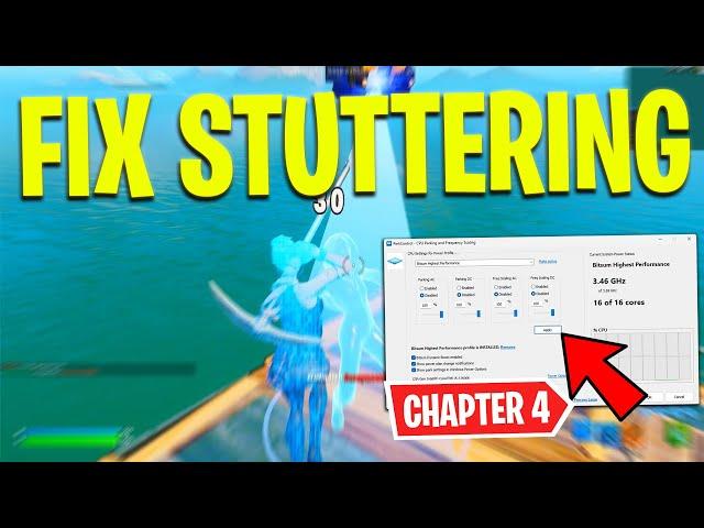 How to Fix Stuttering In Fortnite Chapter 4! (Fix FPS Drops & Lag)