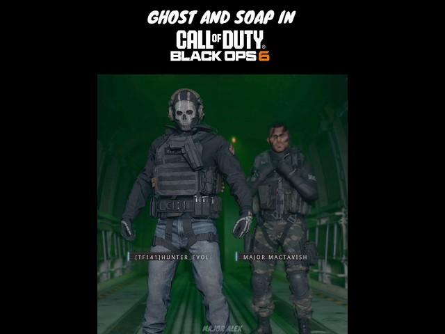 Ghost and Soap Joins The Warzone In Black Ops 6  #shorts #cod #bo6