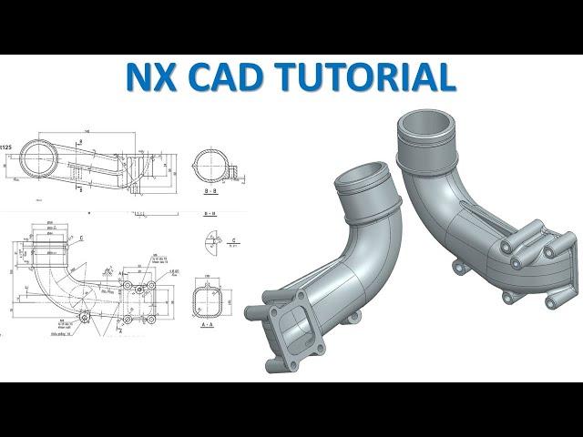 NX CAD Tutorial #106 | 3D Model Design Advanced