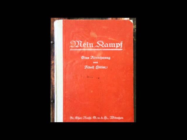 18th July 1925: Hitler publishes first volume of Mein Kampf