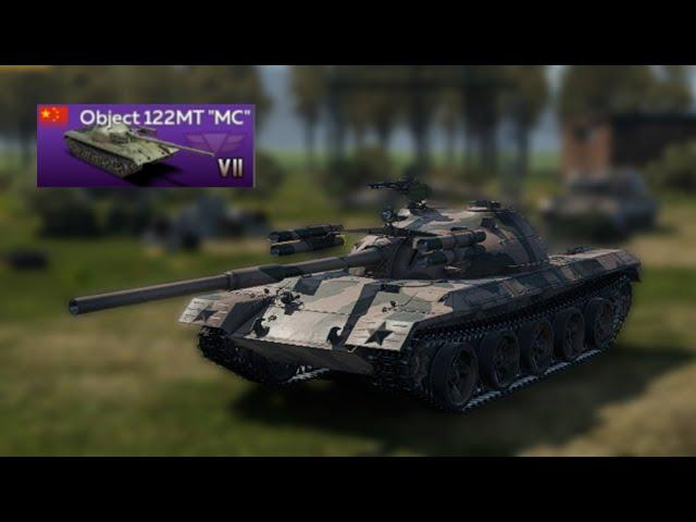 War Thunder Mobile | Object 122MT "MC" platoon gameplay