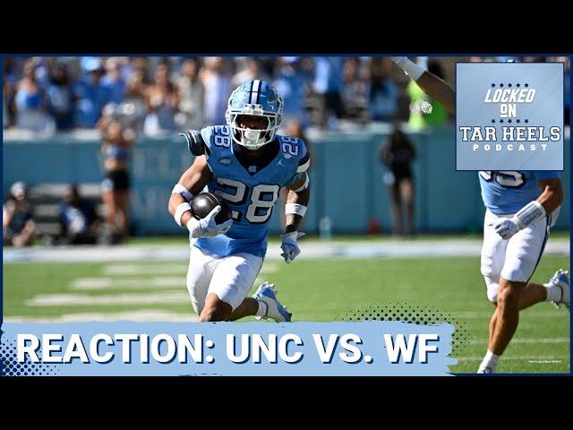 LIVE REACTION: North Carolina Tar Heels get Bowl Eligible Against Wake as Omarion Hampton DAZZLES!