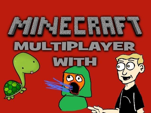 Minecraft: Multiplayer w/ StormPow, Brent, & Flamez