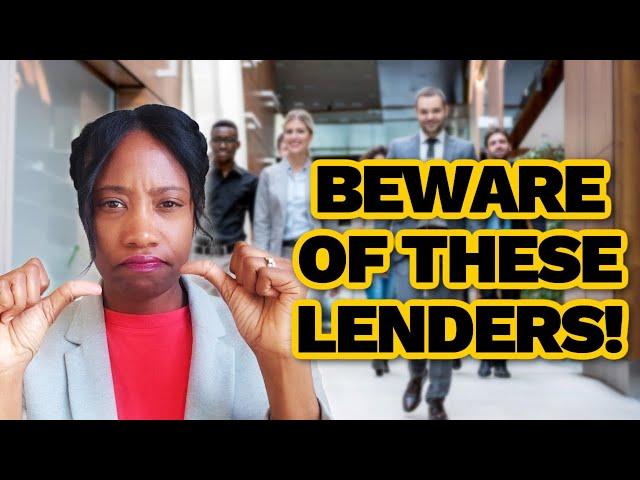 DON'T Use THESE Lenders! First Time Homebuyers Tips and Advice