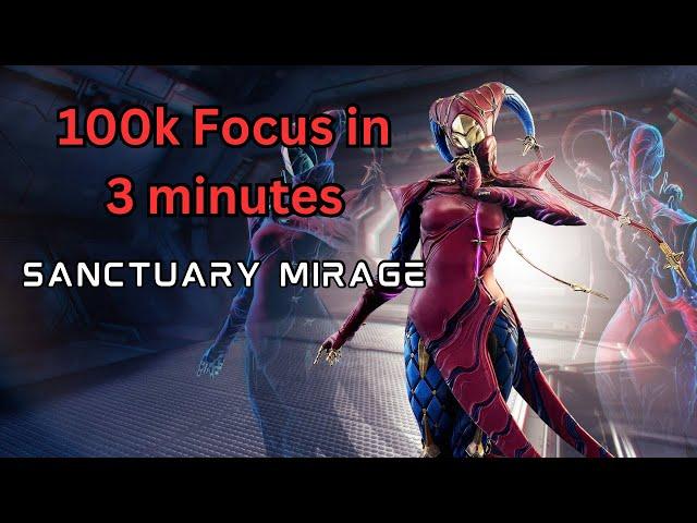 Mirage Focus Farm Build | Warframe