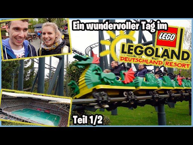 Many rides, short waiting times at LEGOLAND DEUTSCHLAND 27.04.2022   Teil 1/2  VLOG LL Günzburg