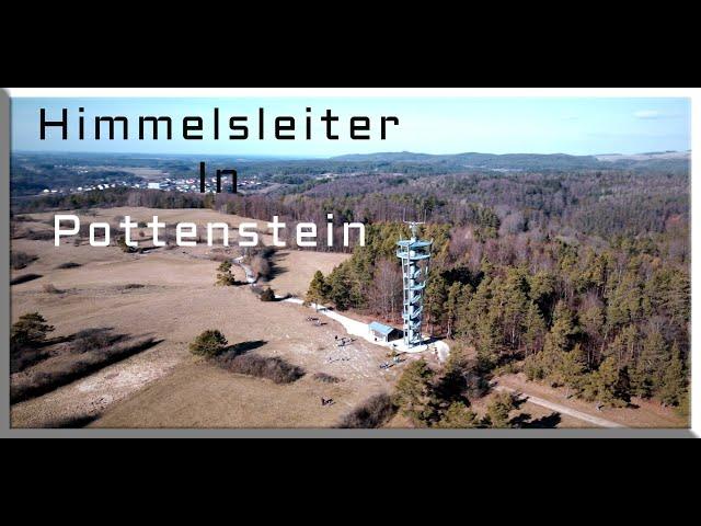 Fränkische Schweiz | Aussichtsturm Himmelsleiter in Pottenstein 2022 | Sehr gut für Familie Wandern