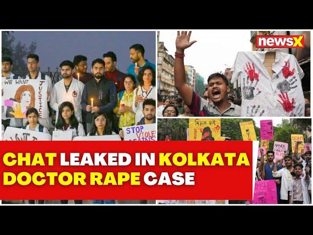 WhatsApp Chat Leaked In Kolkata Doctor Rape Incident | NewsX