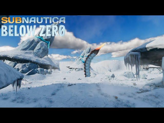 Subnautica Below Zero Ice Worm eats Snow Stalker