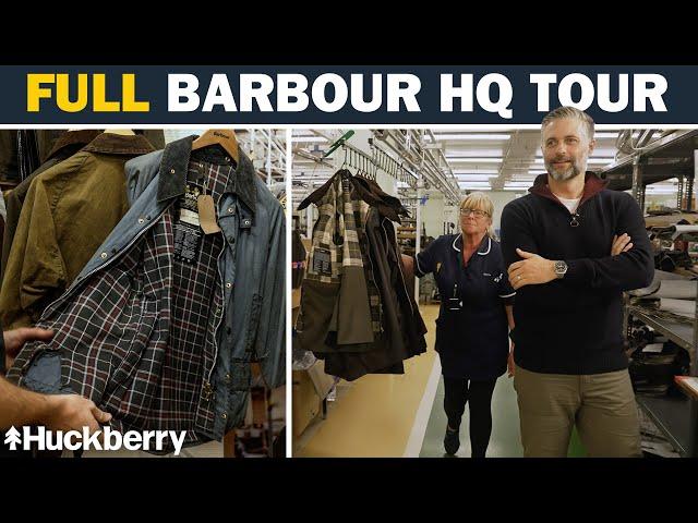 Ben Gets an Exclusive Behind-The-Scenes Look at the Iconic Barbour Factory