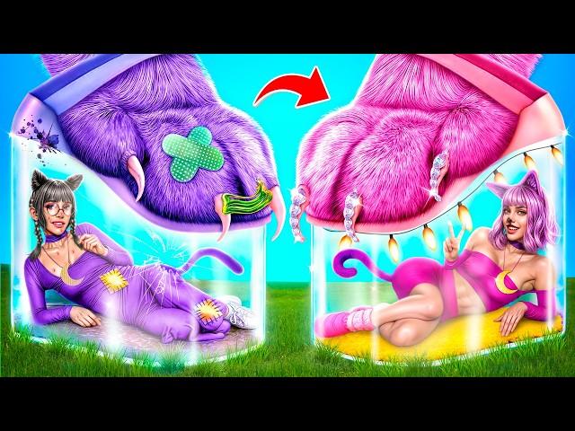 Мы построили секретный домик для Catnap! Poppy Playtime 3 в реальной жизни!