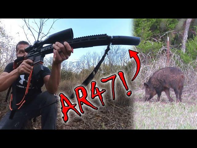 Hog Hunting with the Bear Creek Arsenal 7.62x39! (AR47)