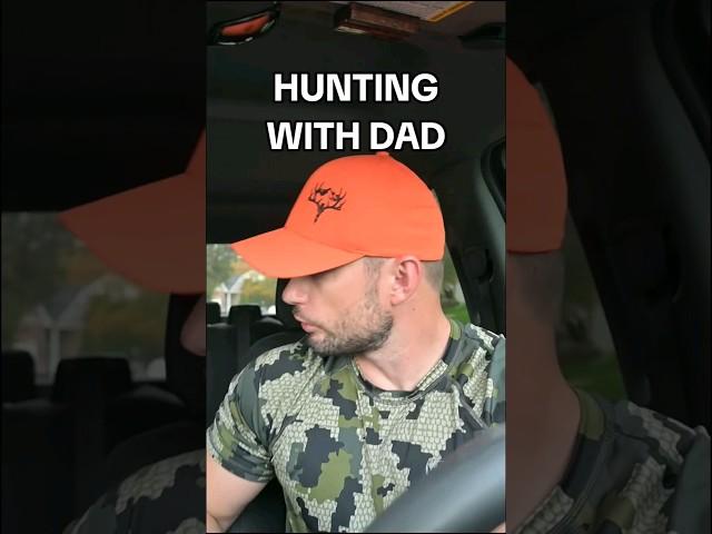 Hunting with dad be like 