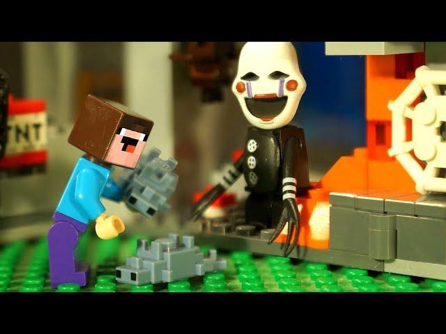 The Bedrock Adventures - 21147 LEGO Minecraft and Five nights at freddy's Animation