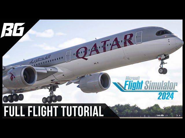 iniBuilds Airbus A350 Full Flight Tutorial