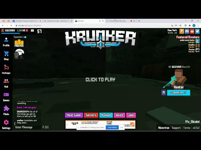 Krunker.io hacker