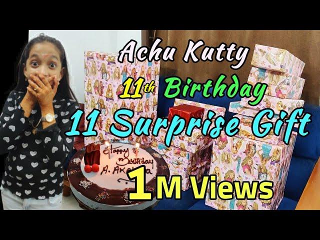 #1millionsviews Pre Birthday Celebration | 11 Surprise Gift|Akshaya |Kannan️bhagavathy