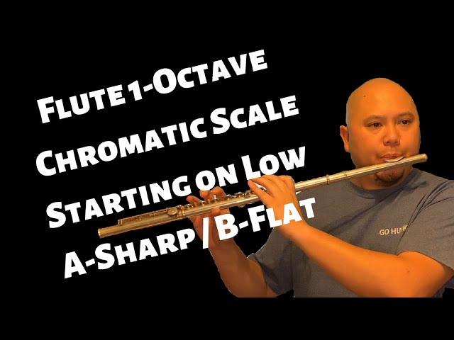 Flute Chromatic Scale 1-Octave Low A#
