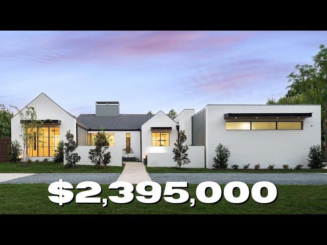 TOUR A $2.4M TRANSITIONAL HOME | Texas Real Estate | Dallas Realtor | FARMERS BRANCH