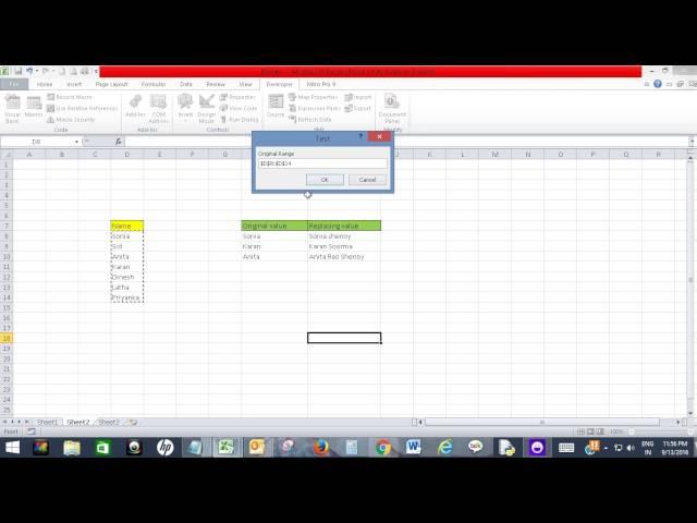 Find and replace multiple values at once in Excel using VBA