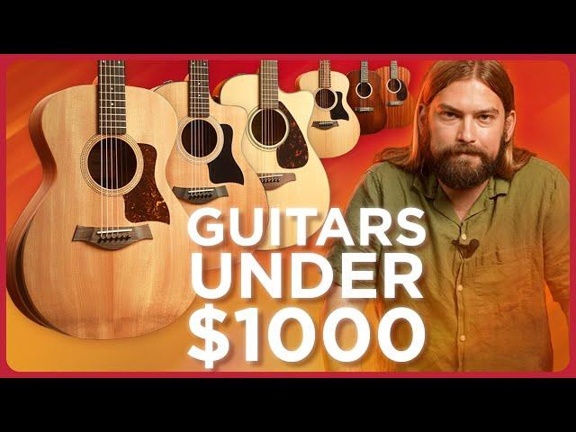 Our Favorite Acoustic Guitars from $200 to $1000 | Updated for 2024