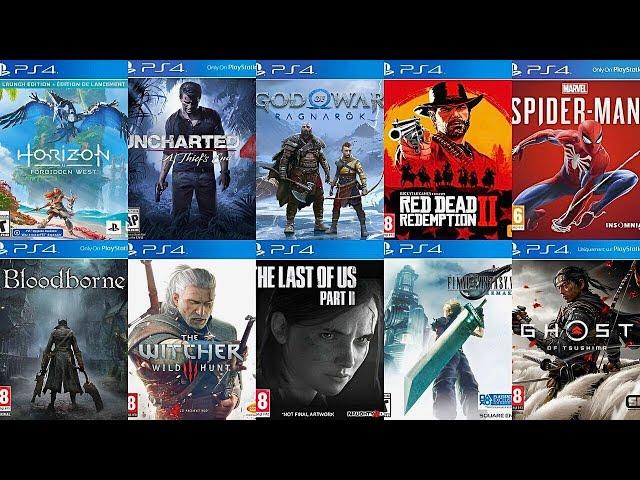 Top 45 Best PS4 Games of All Time | Best PLAYSTATION 4 Games So Far... [UPDATED 2024]