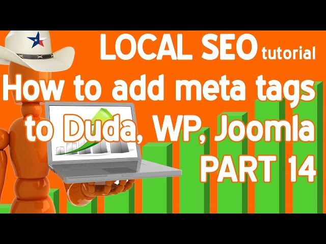 How to add meta tags to Duda | Wordpress | Joomla | Local SEO Tutorial