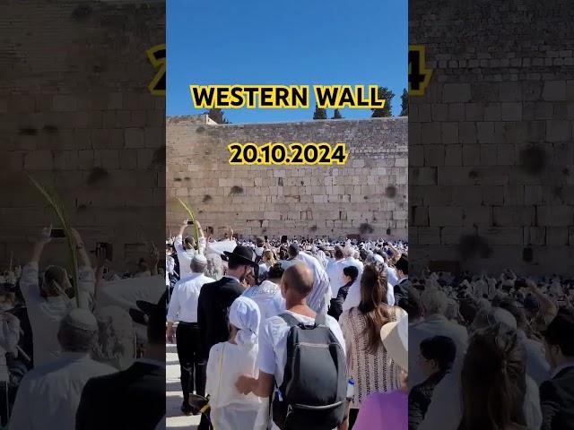 Western Wall Priestly Blessing - 20.10.2024