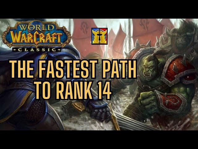 How To Get Rank 14 (New Honor System) Phase 2 | WoW Classic