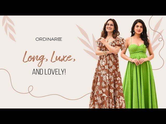 Must Have Long Dresses For Women | Ordianree