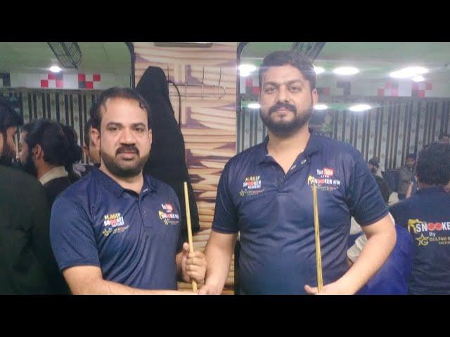 All Pakistan snooker hub tournament SAJJAD SARGODHA VS SHEIKH HAMMAD