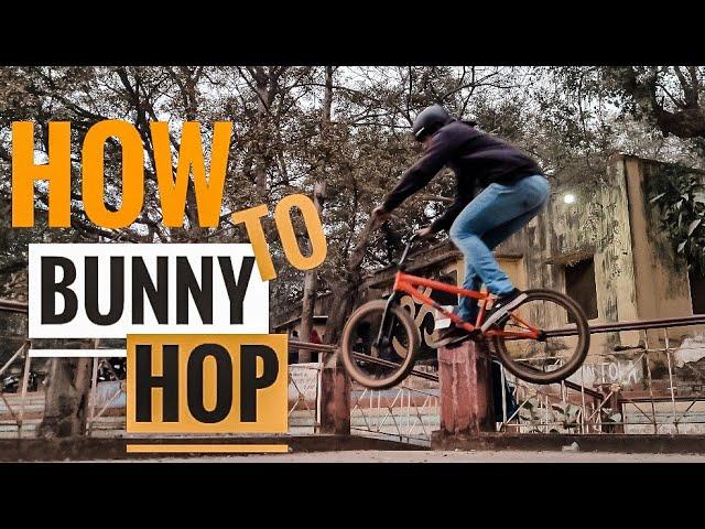 HOW TO BUNNY HOP ( American) | SECRETS TO BUNNY HOP | TUTORIAL - Raaz Stunts