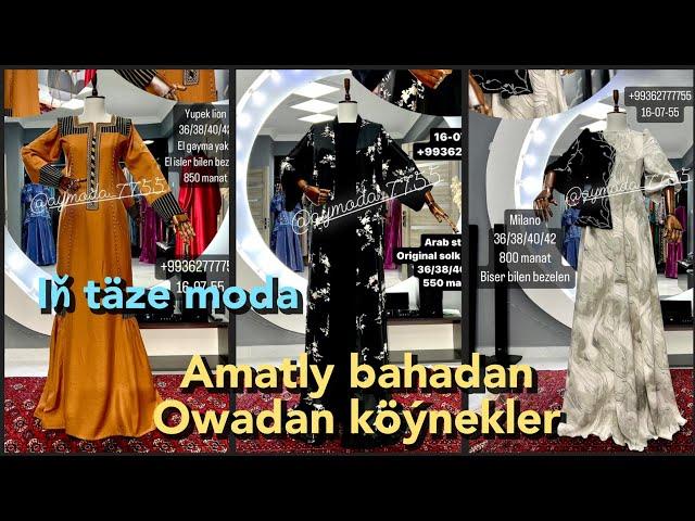 YAZ AYLARI UCIN AMATLY BAHADAN OWADAN KOYNEKLER, OWADAN FASONLAR instagram @aymoda_7755