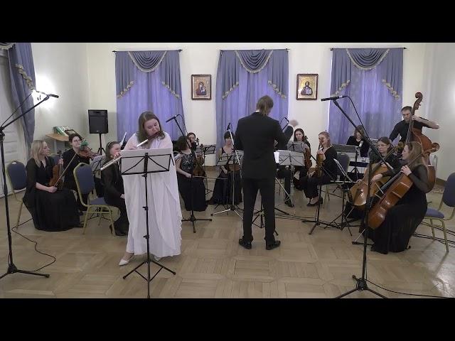 C.F.E. Bach Flute concerto d-moll. Elena Isaeva flute