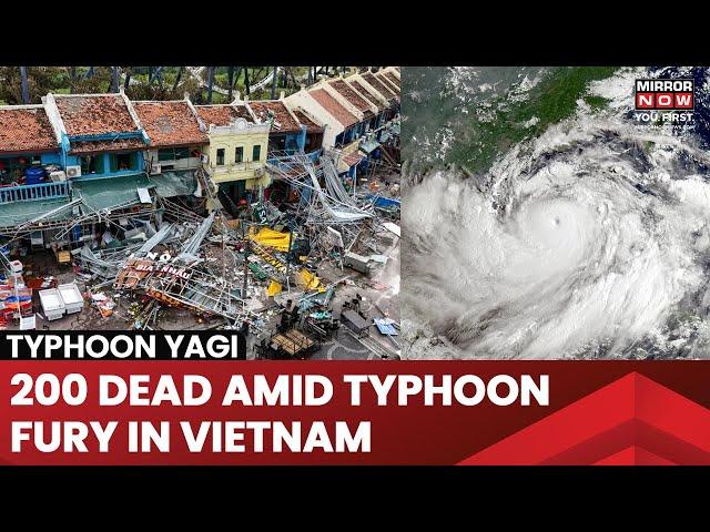 Typhoon Yagi Pummels Vietnam| Trail Of Destruction Across The Country | Many Dead, Thousands Missing