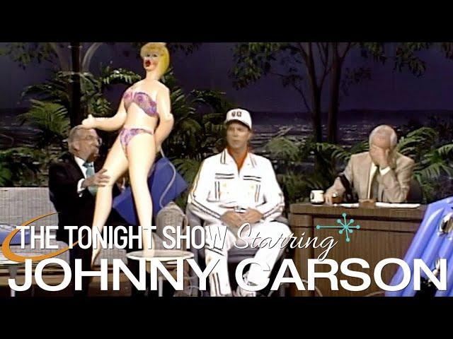 Super Dave Osborne Brings Personalized Gifts for Ed and Johnny | Carson Tonight Show