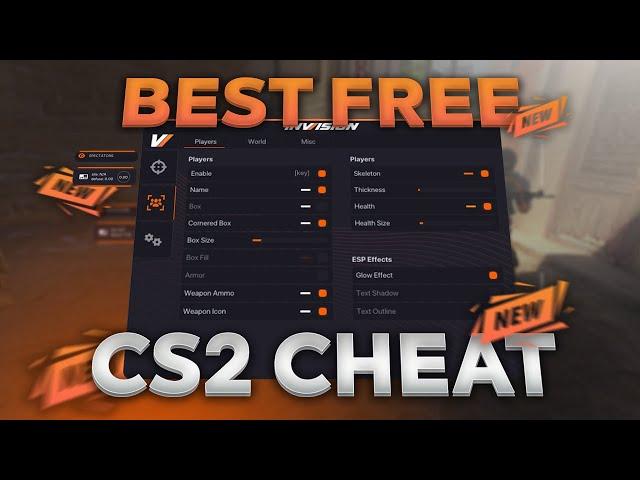 NEW BEST FREE CS2 CHEAT! | INVISIONCHEATS (UNDETECTED)