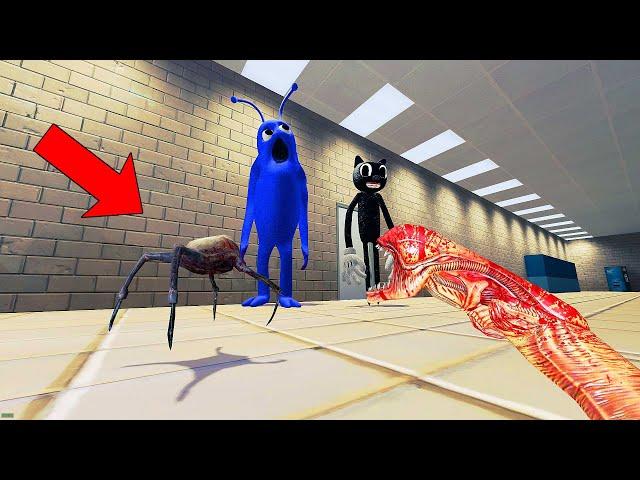 ALIEN AND HEADCRAB IN BALDI'S SCHOOL SURVIVAL ► Garry's Mod