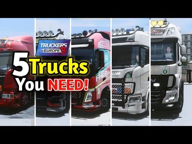 5 Trucks You Need to Have in Truckers of Europe 3