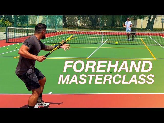 Forehand Contact Point Correction | 3.5 NTRP Tennis Lesson