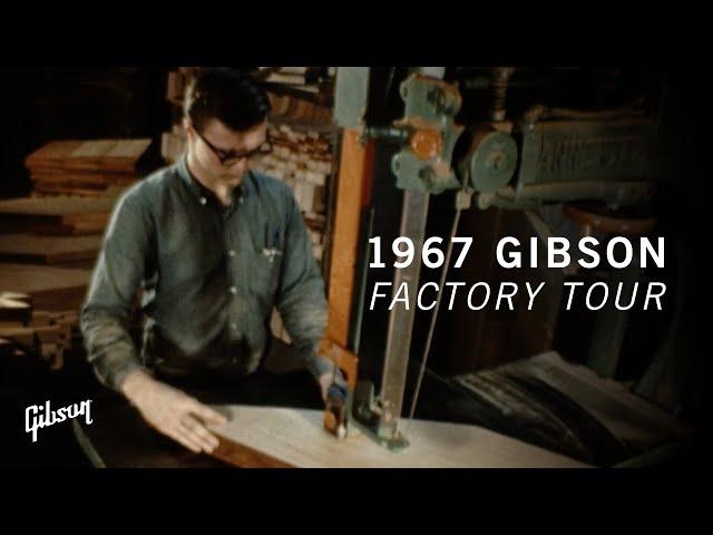 We Found A Gibson Factory Tour Documentary From 1967