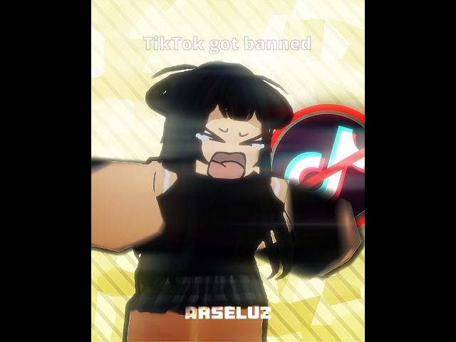 TikTok got banned in u.s #roblox #edit #aura #youtube #tiktok #memes #shorts #short #phonk #usa #fyp