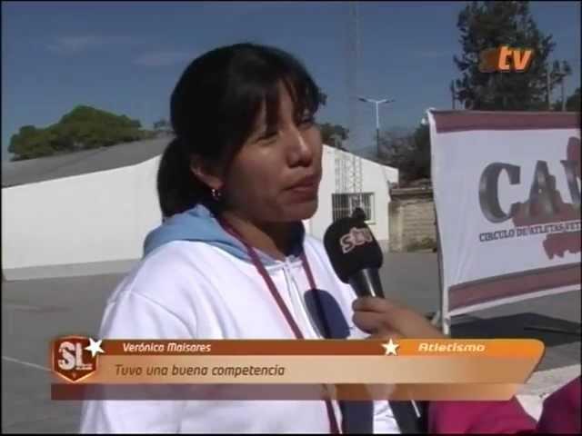 Atletismo: Nota a Verónica Maisares