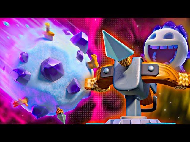 *NEW* X-BOW EVOLUTION GIANT SNOWBALL DECK IS *BUSTED*  - Clash Royale