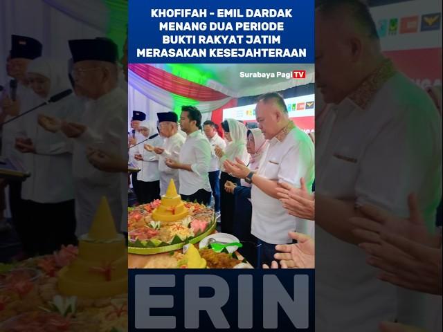 KHOFIFAH - EMIL DARDAK MENANG DUA PERIODE #beritaterkini #news #beritaterbaru