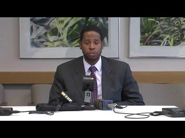 Montgomery County Council President Craig Rice Media Briefing